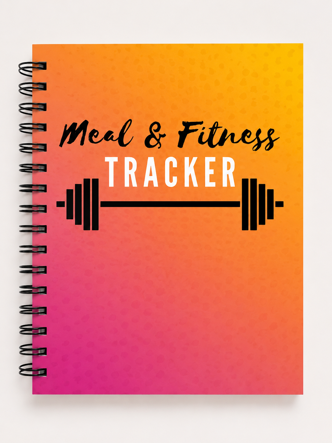 90 Day Meal & Fitness Tracker Notebook