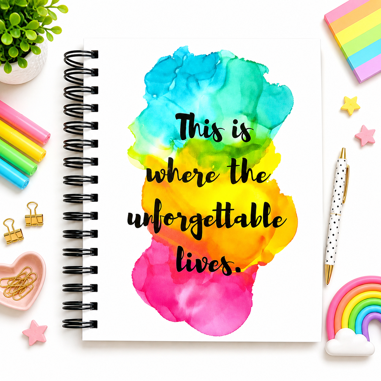 Scrapbook Journal with Premade Layouts | Memory Keeper Notebook